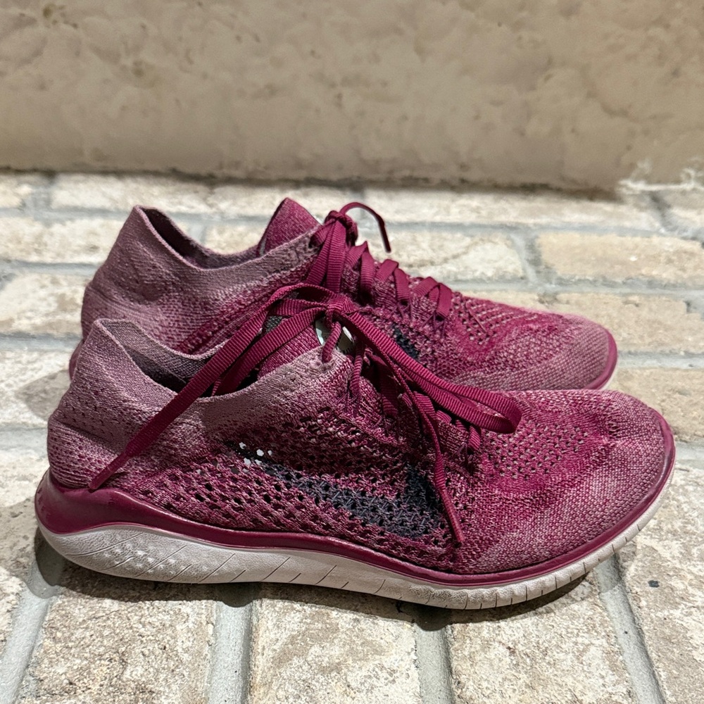 Nike Free RN Flyknit 2018 Raspberry Red (Women's)